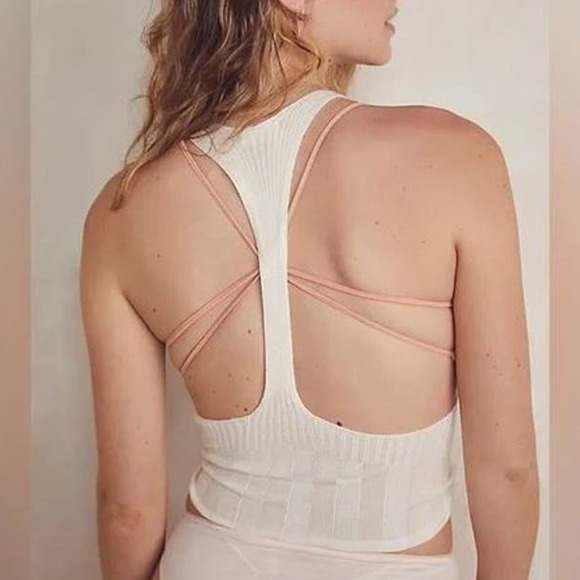 Intimately by Free People White Switch It Up Cami NWOT Size XS - Picture 3 of 11